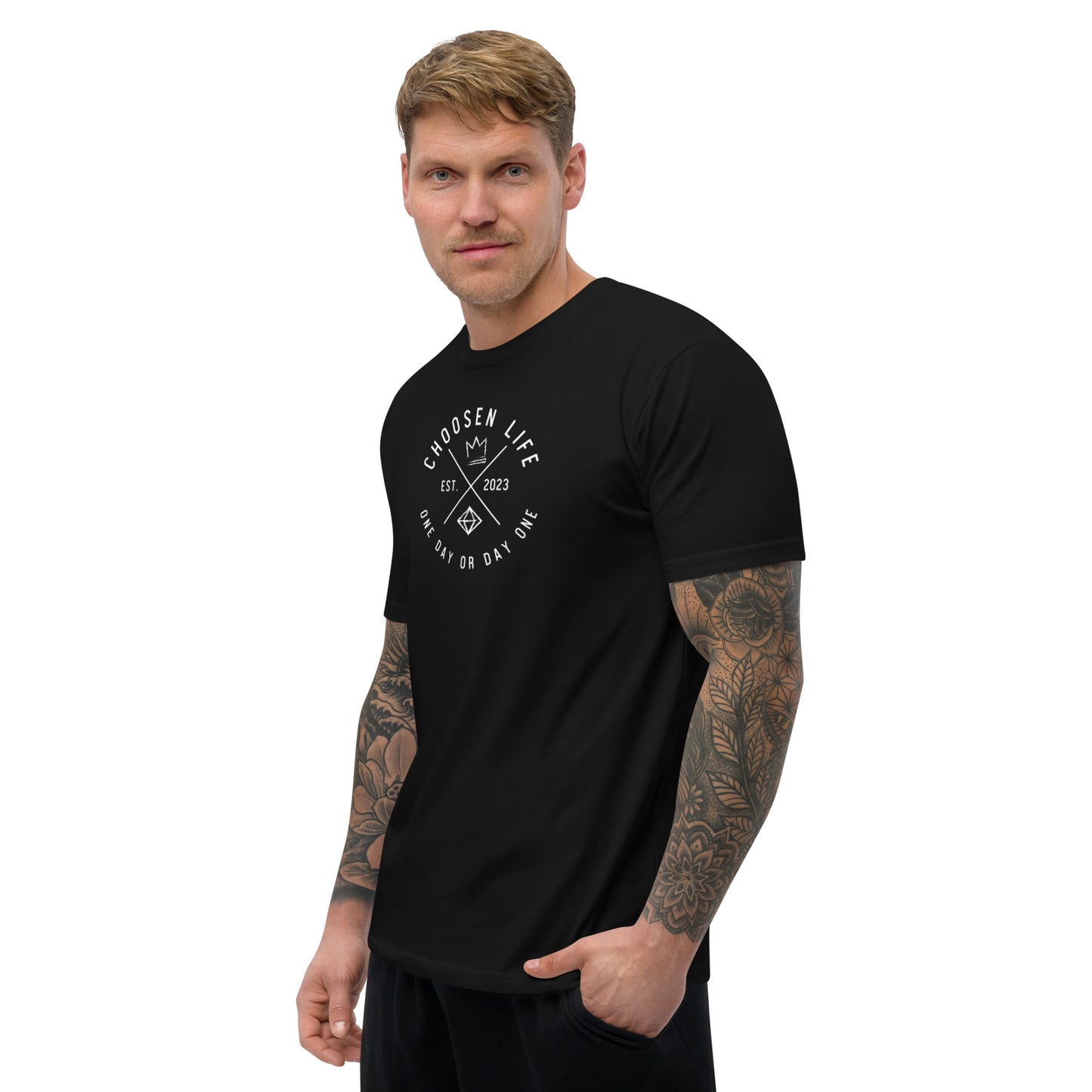 4. Choosen Life Short Sleeve T-shirt