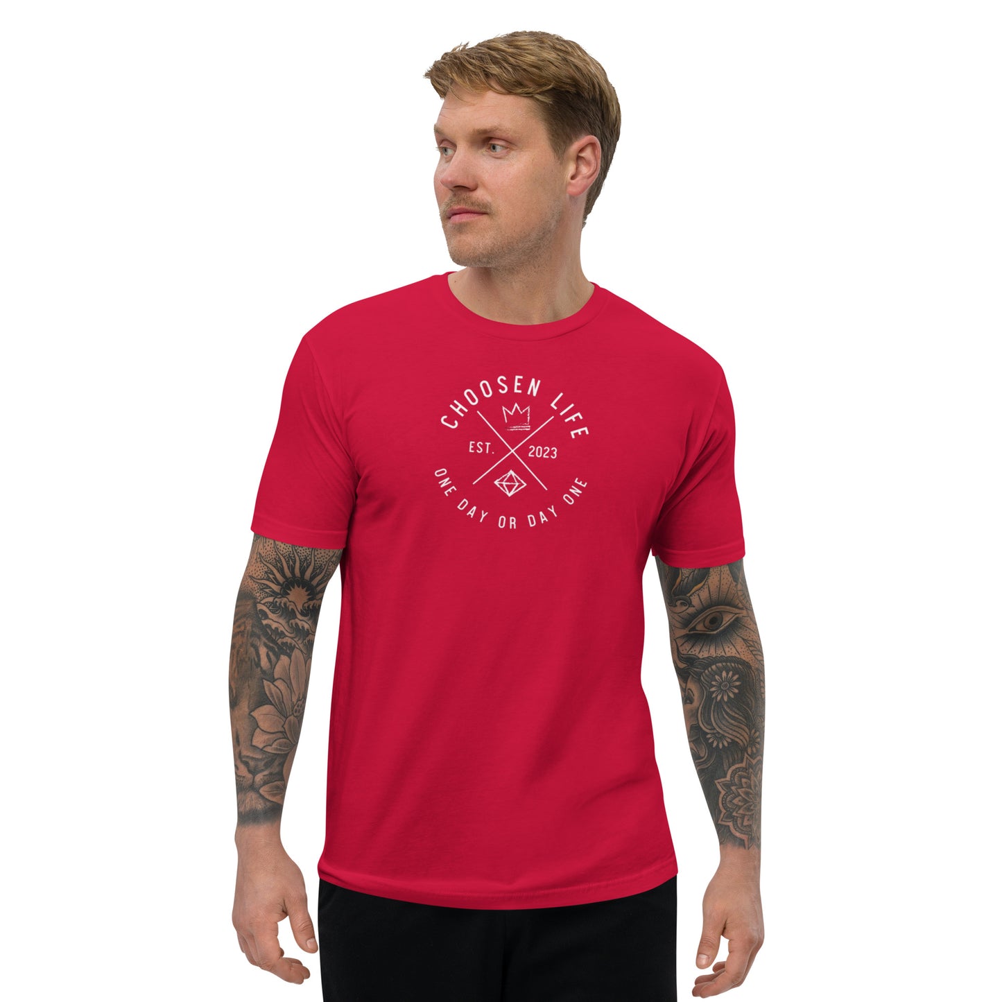 4. Choosen Life Short Sleeve T-shirt
