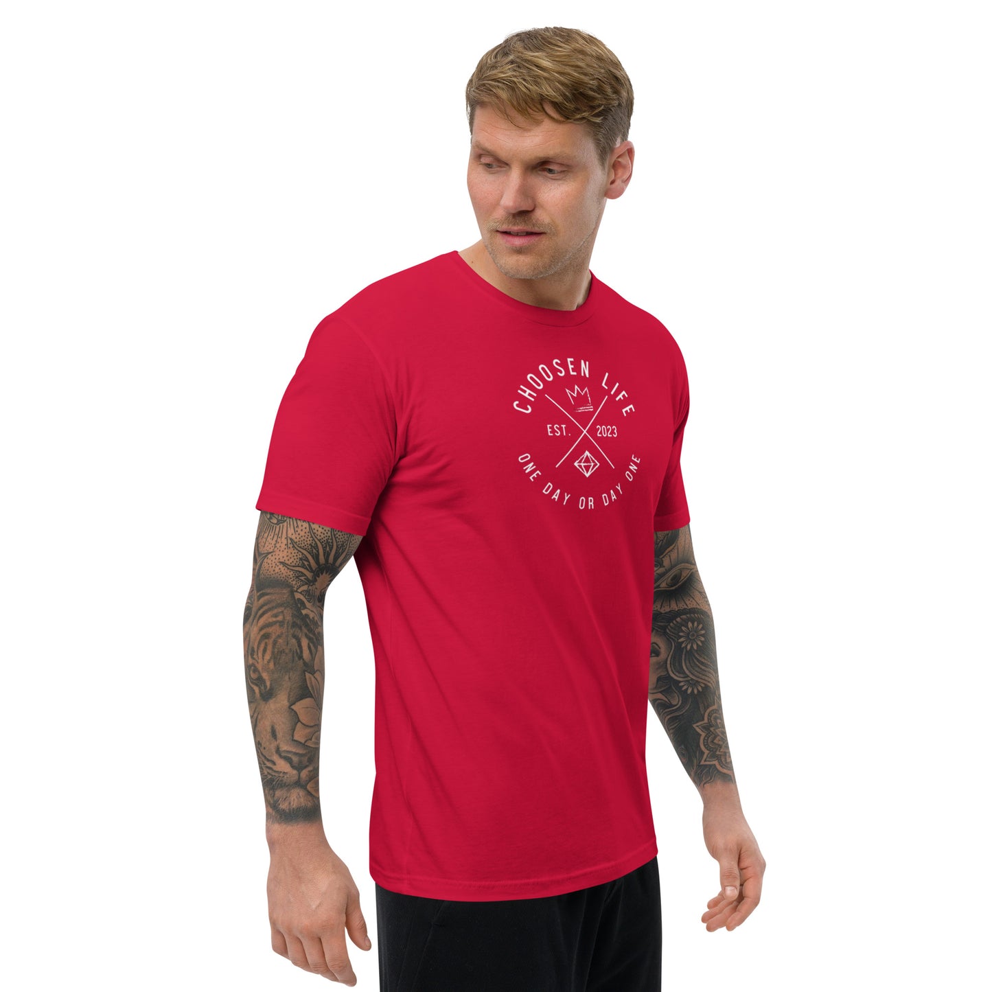 4. Choosen Life Short Sleeve T-shirt