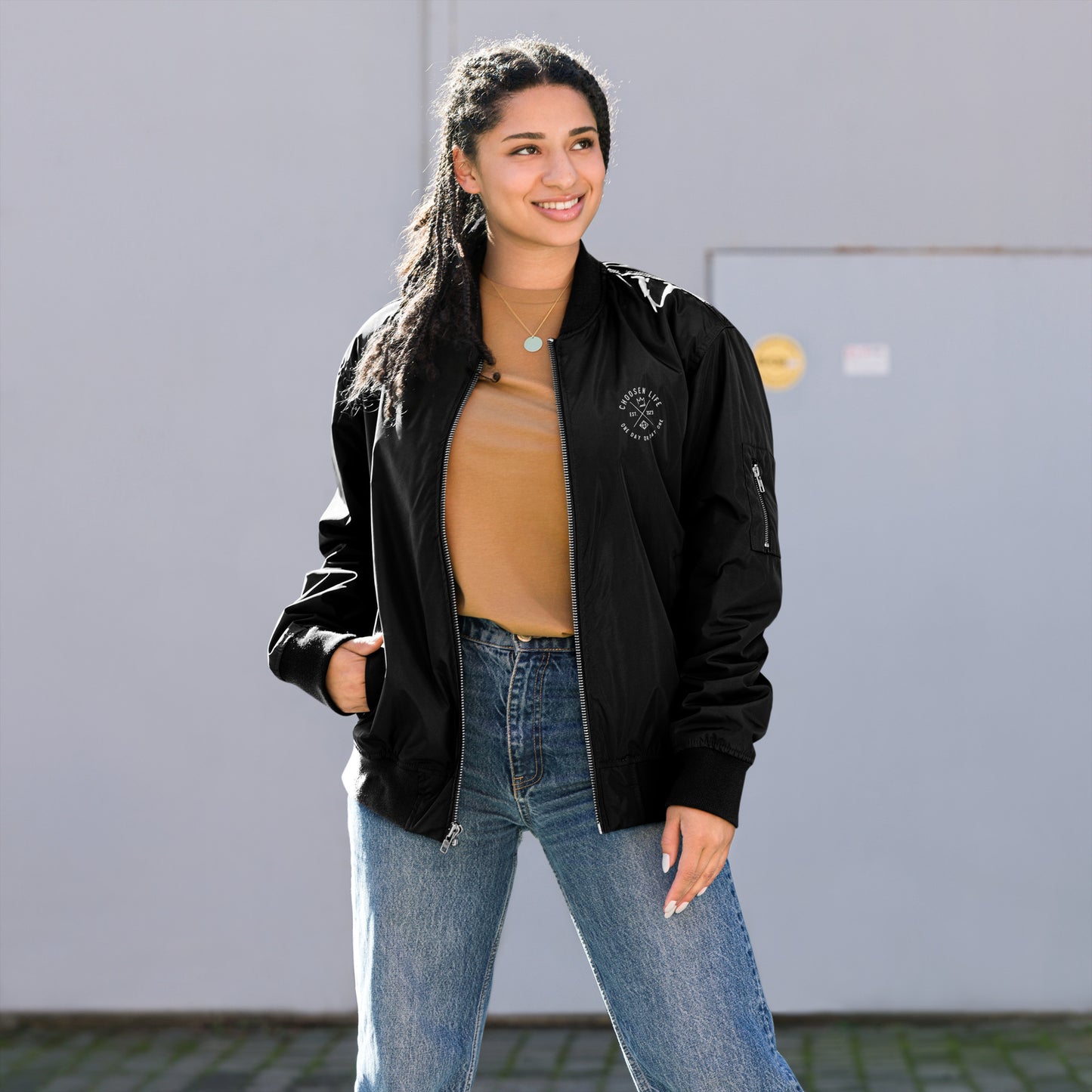 5. Choosen Life Premium bomber jacket