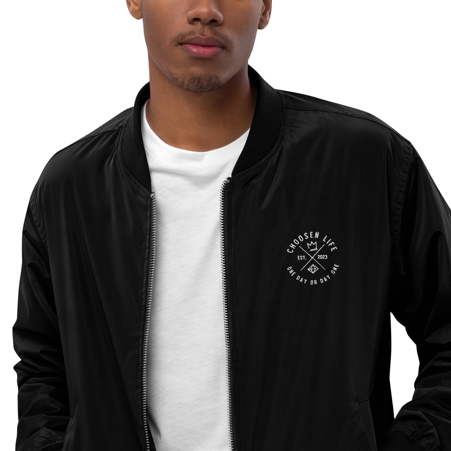 5. Choosen Life Premium bomber jacket