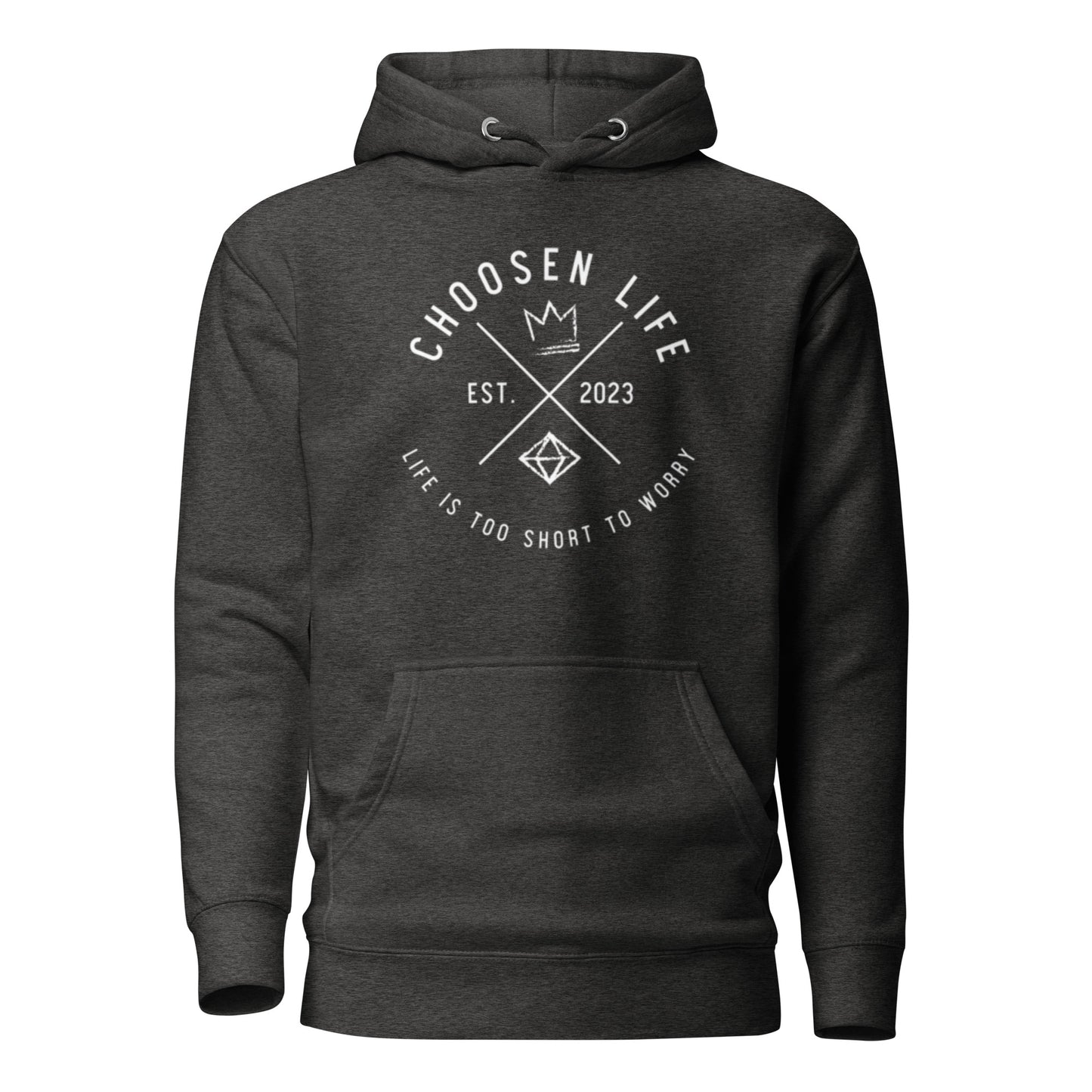 1. Life is too short to worry Unisex Hoodie