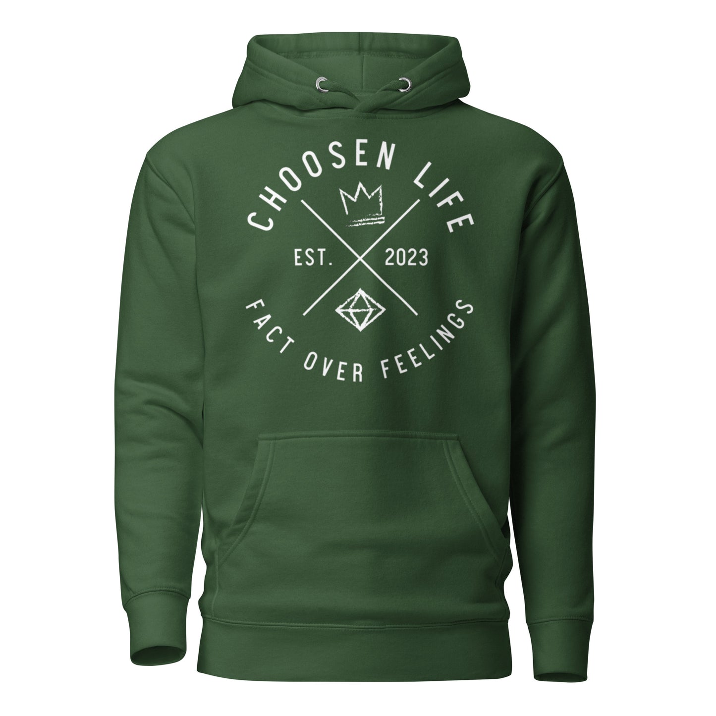 1. Fact over Feelings Unisex Hoodie