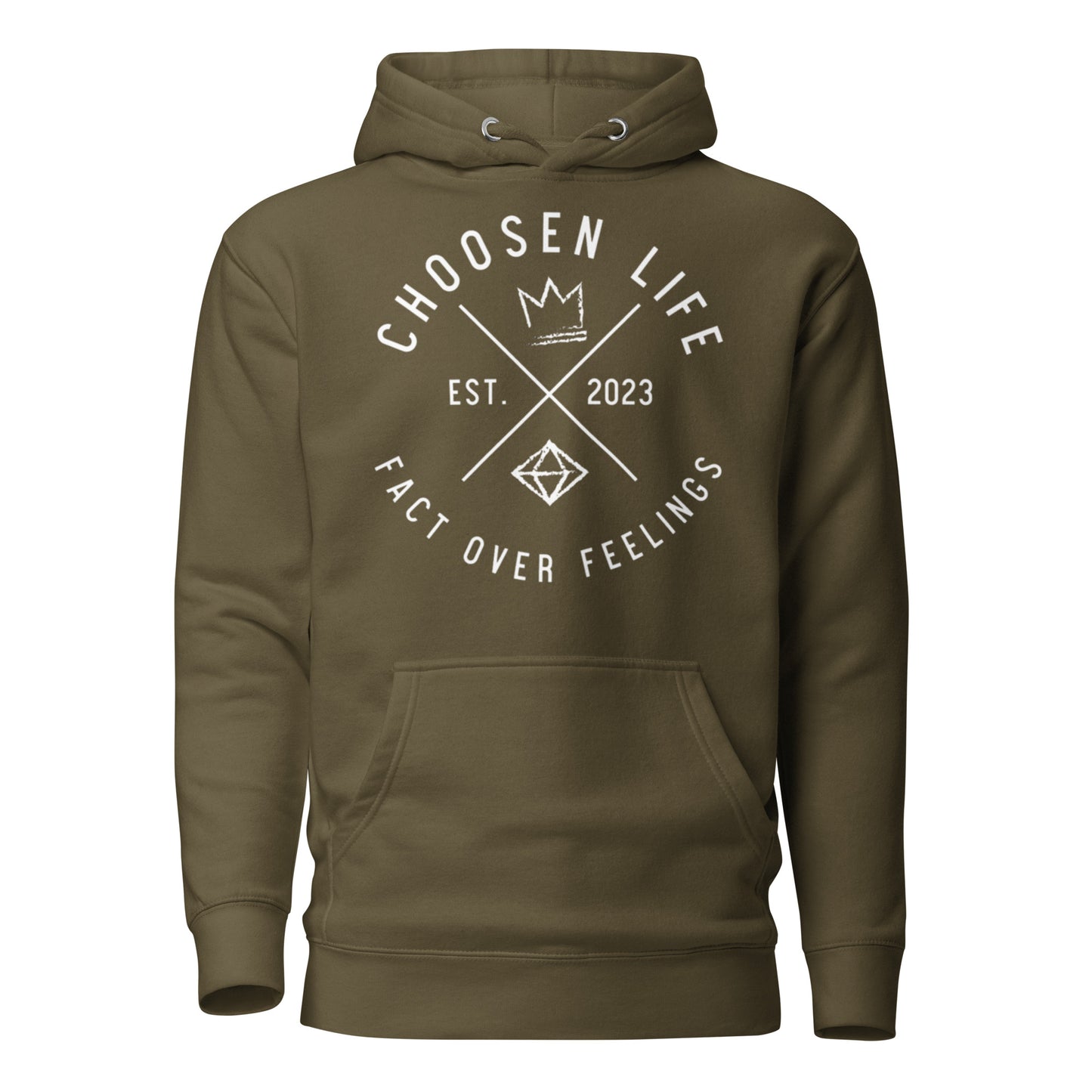 1. Fact over Feelings Unisex Hoodie