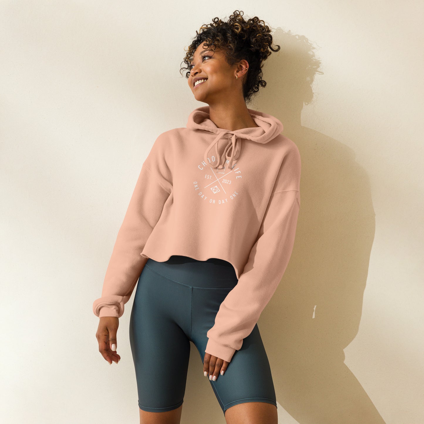2. Crop Hoodie